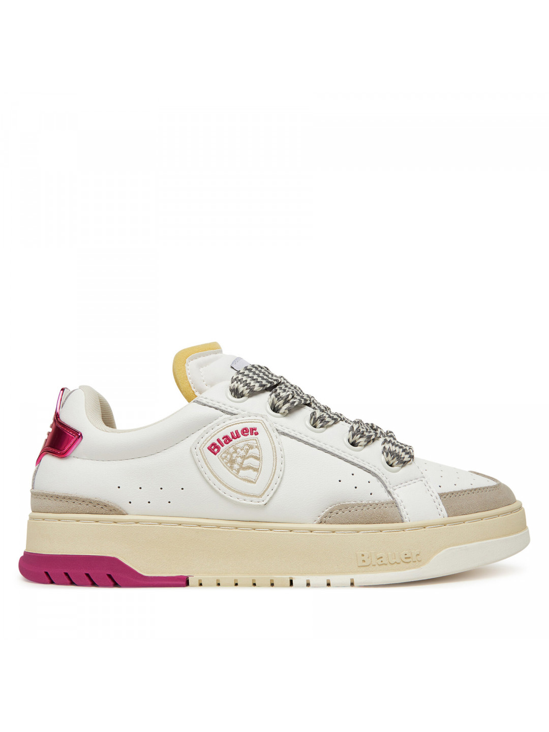 Sneakersy Blauer S5ADEL02 LEA Bílá